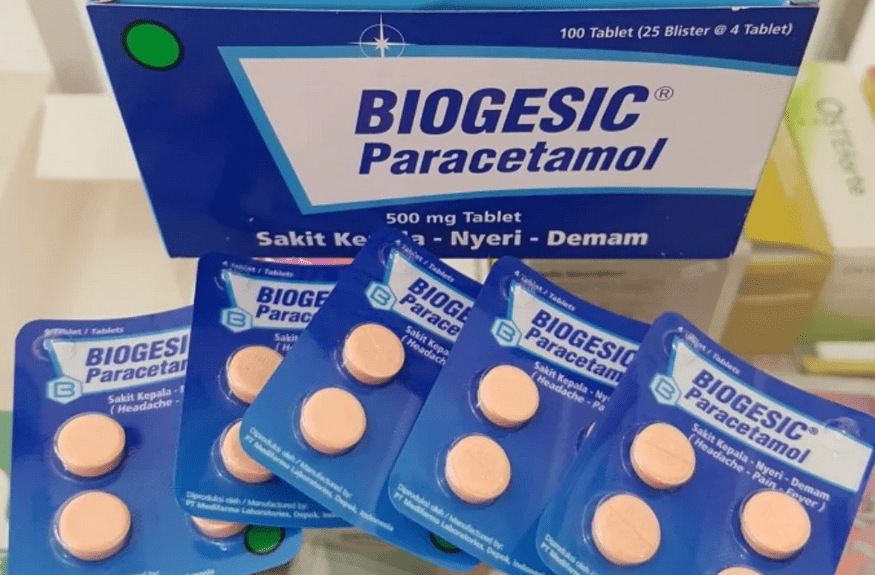 Biogesic Obat Efektif Meredakan Nyeri Kepala dan Demam