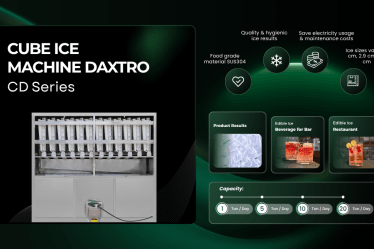 DAXTRO Cube Ice Machine: Solusi Mesin Es Kristal Andal untuk Bisnis F&B