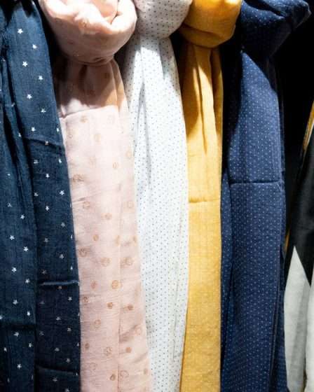 bahan pashmina yang populer