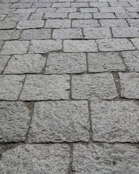 ilustrasi paving block